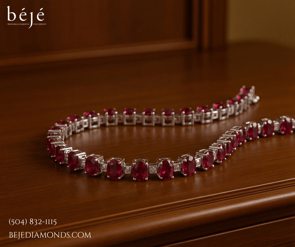 The Ruby Bracelet as an Icon of Desire and Strength - jewelry stores in metairie - beje diamonds