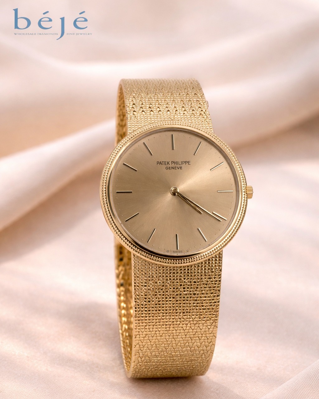A Patek Philippe That Says Everything Without Saying Much - jewelry store in metairie - beje diamonds