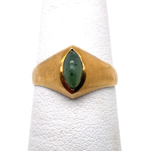 Jade Marquise Ring in 18KYG