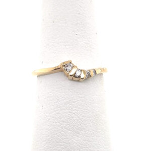 Diamond Band in 14KYG