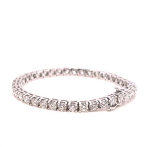 9.88 Carat Diamond Tennis Bracelet in Platinum