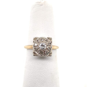 Diamond Ring in 14KYG