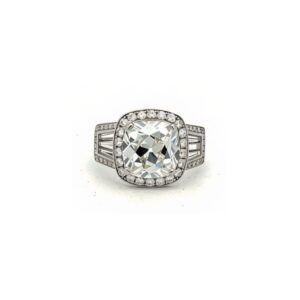 Diamond ring, 18kt white gold
