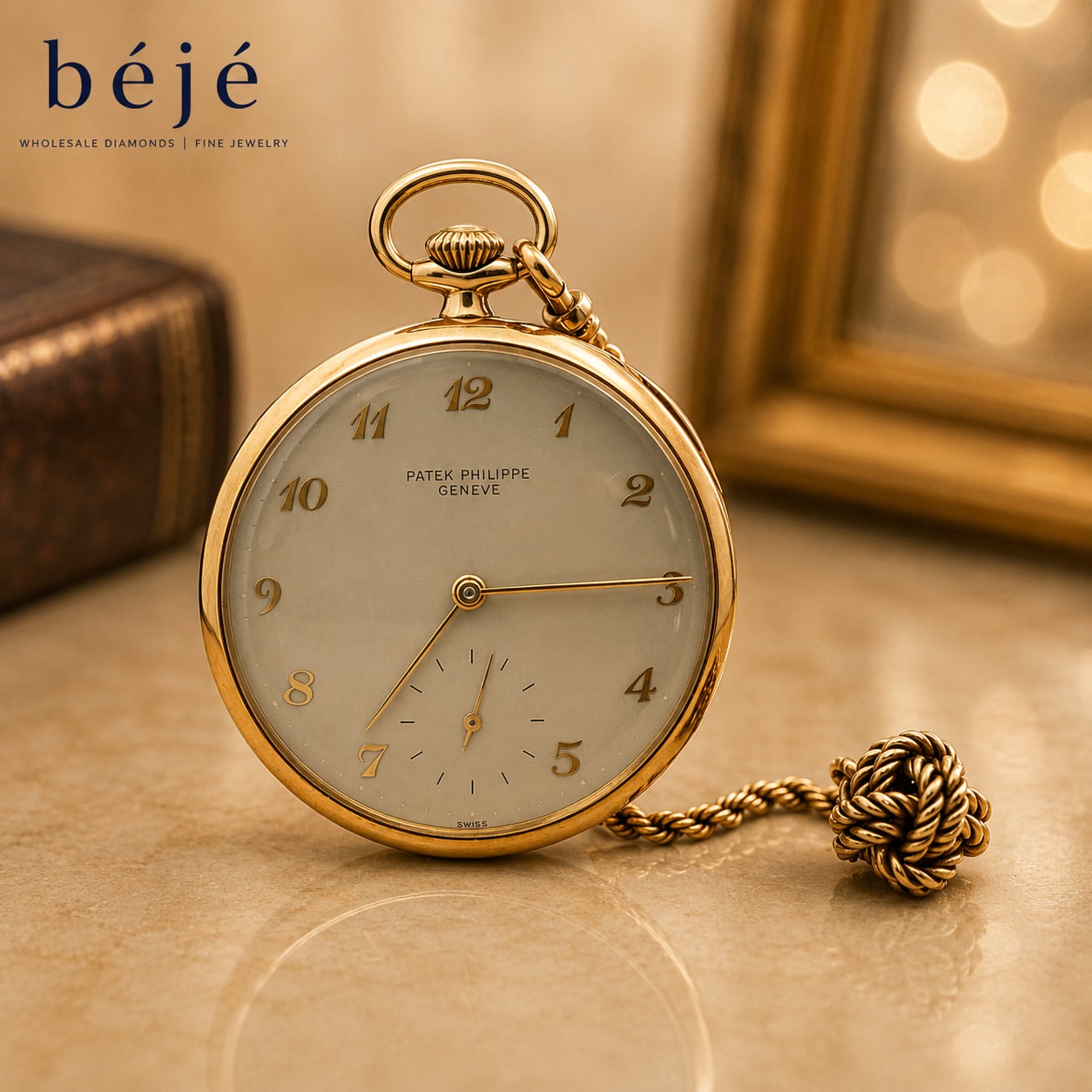 What Makes a Vintage Patek Philippe Pocket Watch So Special - jewelry store in metairie - beje diamonds